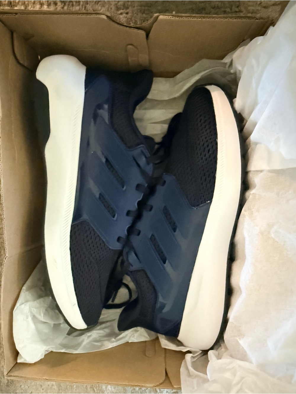 Adidas Ultimashow 2.0 Cloudfoam Navy Running Shoes Men’s 8 NWT - Picture 9 of 10